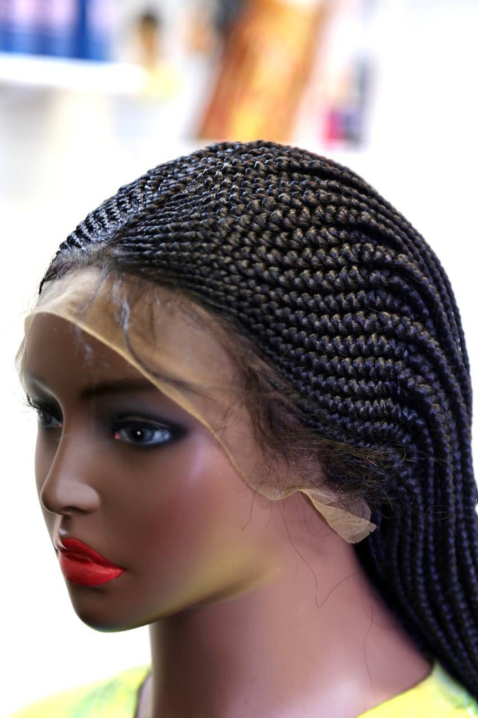 Cornrows braided wigs